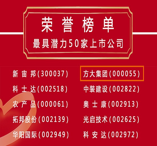 2020.08.26 k8凯发天生赢家·一触即发荣获深圳最具潜力50家上市公司